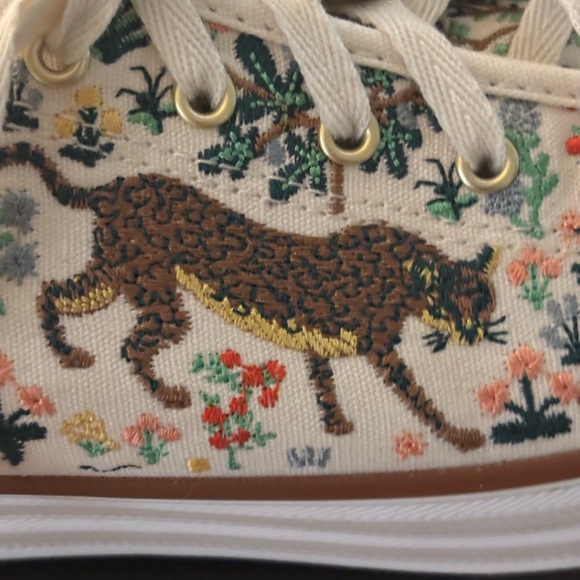 Keds X Rifle Paper Co Embroidered Sneakers - Picture 4 of 11